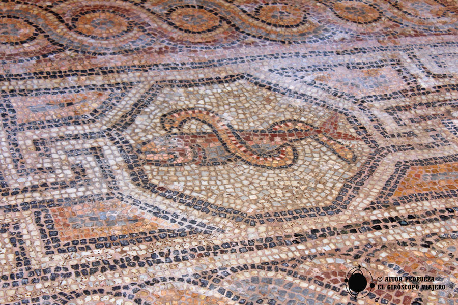 Mosaicos encontrados en Ohrid