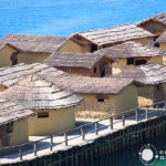 Ohrid Palafitos de la Bahía de los Huesos en el lago Ohrid